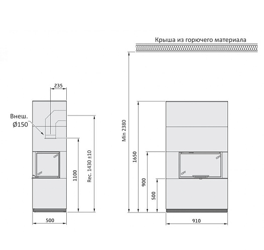 Песчаник черная полка, гранит, Contura i 41s_4