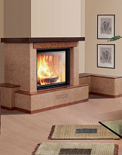 Облицовка Diamante, с банкеткой dx, под Stile (EdilKamin)